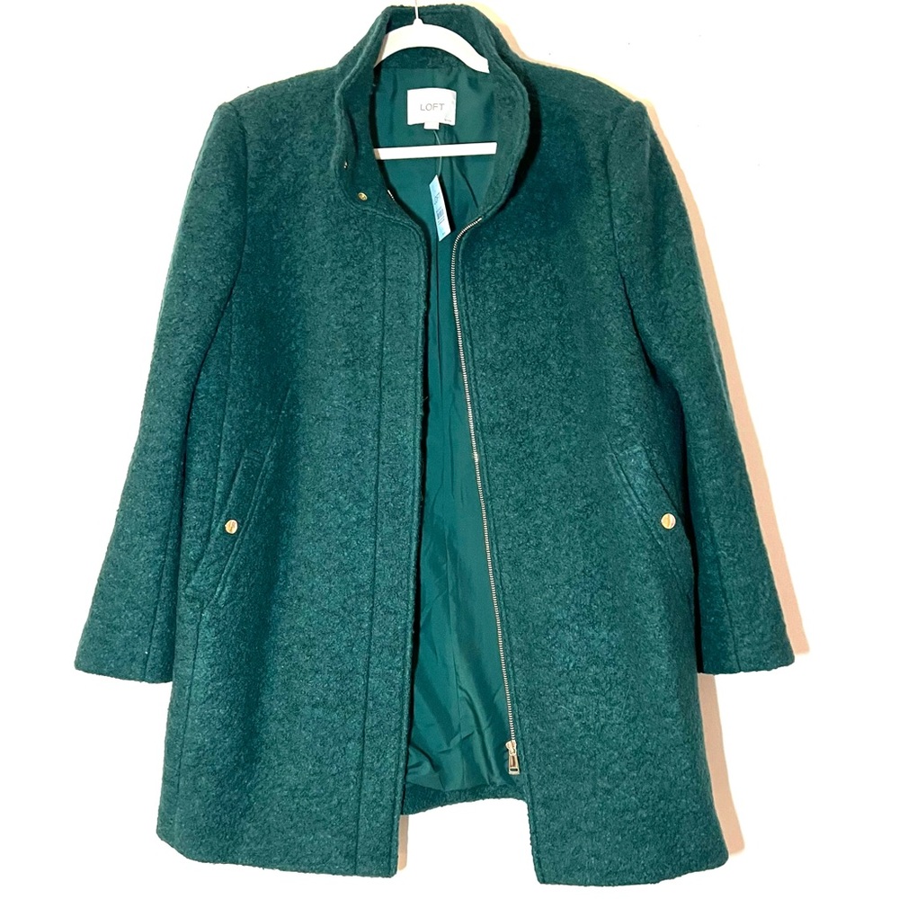 NWT Ann Taylor LOFT Petite Wool Coat